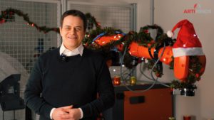 ArtiMinds CEO Sven Schmidt-Rohr Weihnachtsgruß 2023
